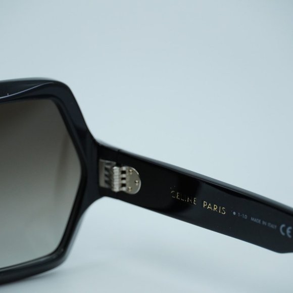 NEW CELINE CL40131I 01F BLACK/BROWN GRADIENT SUNGLASSES - Picture 6 of 10